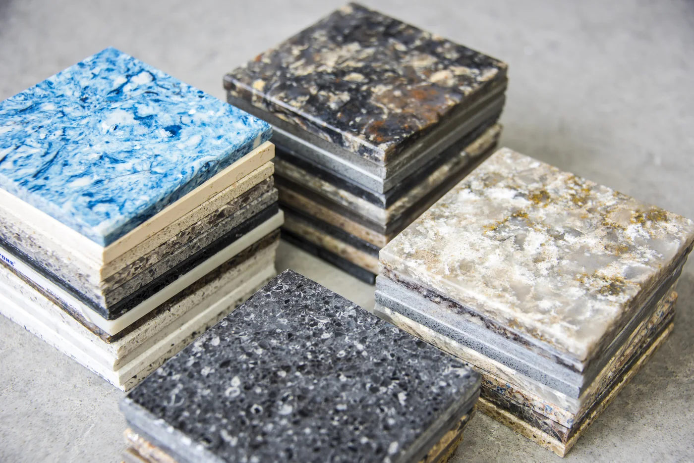 Stone surface samples