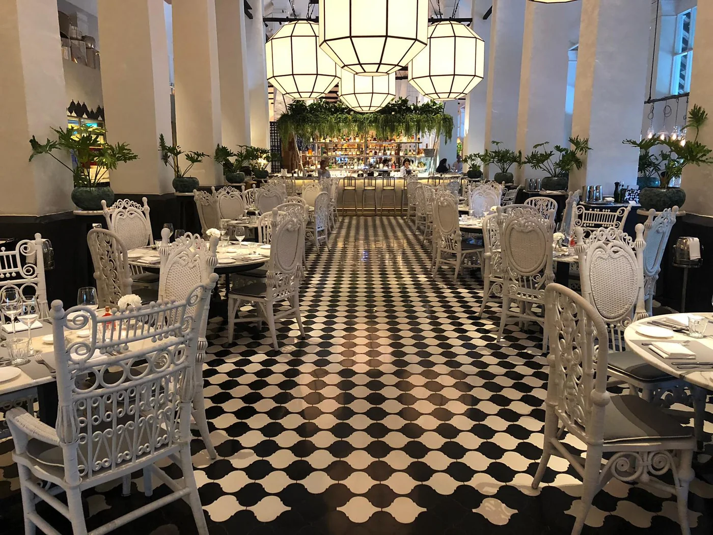 Restaurant Stone Floor Polishing
