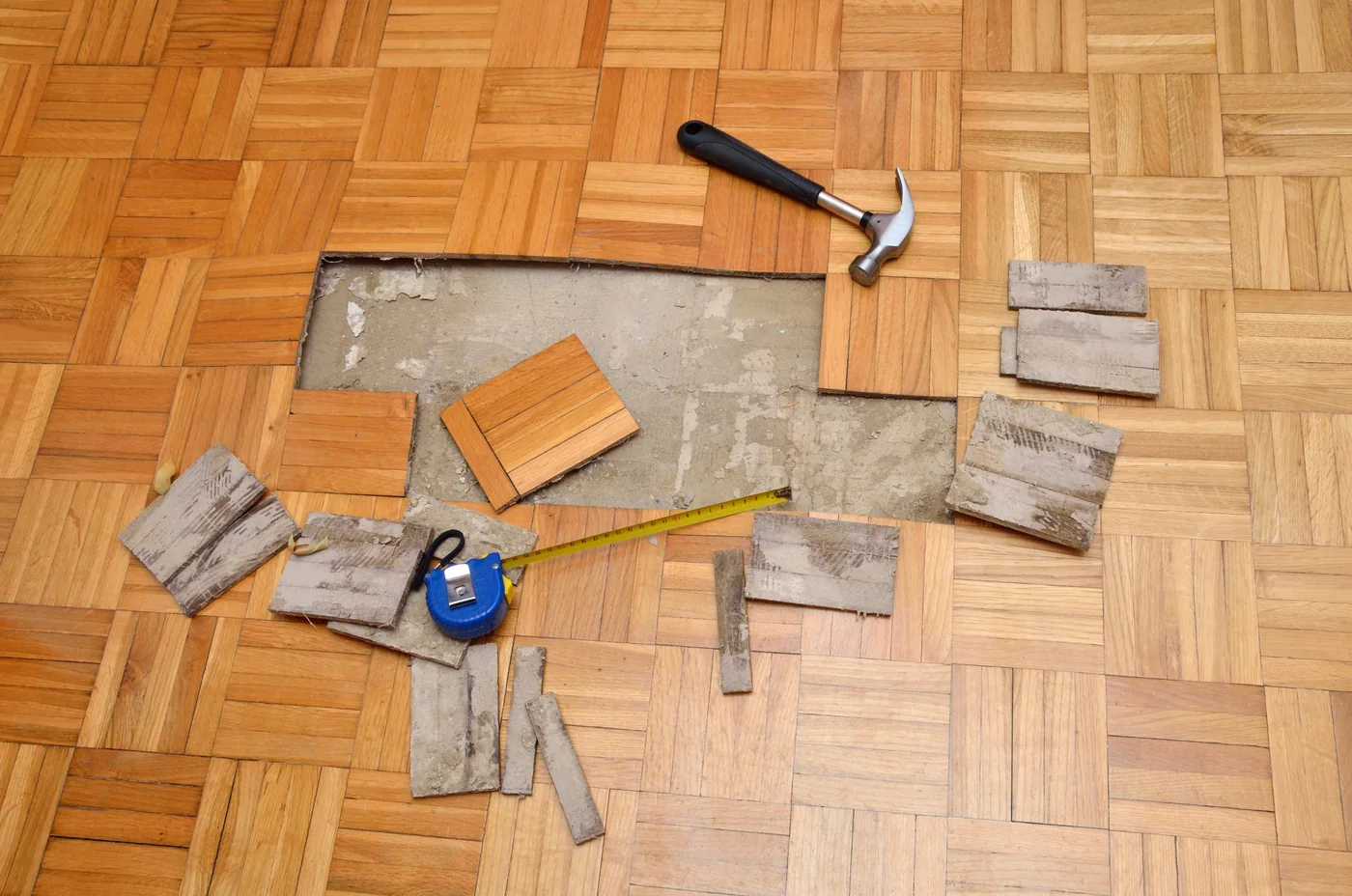 Parquet Floor Polishing